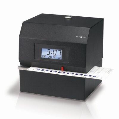 Pyramid 3700 Heavy Duty Time Clock & Document Stamp, Steel, Size 8.5 H x 8.25 W x 6.75 D in | Wayfair