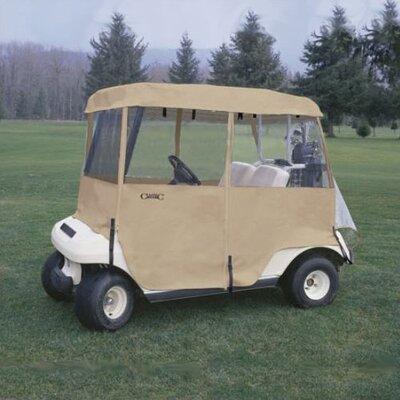 Classic Accessories Fairway Buckle Golf Cart Cover Polyester/PVC in Brown | 0.02 H x 53 W x 60 D in | Wayfair 72072