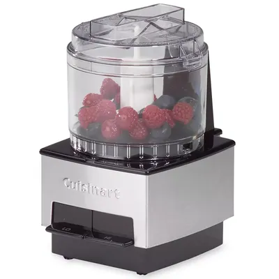 Cuisinart Brushed Stainless Steel Mini Prep Processor, Grey, 2 SPEED