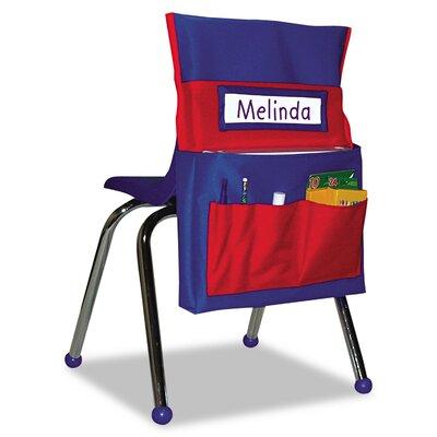 Carson-Dellosa Publishing Chairback Buddy Pocket Chairback in Blue/Red, Size 22.5 H x 12.0 W in | Wayfair CDPCD158035