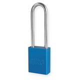 AMERICAN LOCK A1107BLU Lockout Padlock,KD,Blue,1-7/8