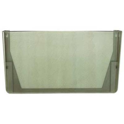 OFFICEMATE 21421 Wall Pocket,Letter,Smoke,7 In H,PK3
