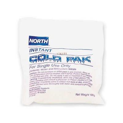 HONEYWELL NORTH 032042 Instant Cold Pack, White, 5In x 6In, PK10