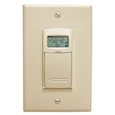 INTERMATIC EI400LAC Timer,Elect,WallSwitch,120-277V,20A,LtAl