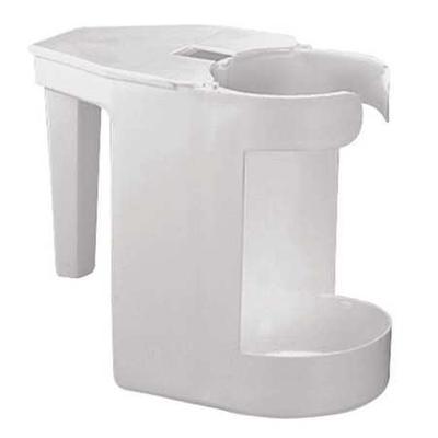 TOUGH GUY 280376 Toilet Cleaning Caddy, 3-1/4 in L, 6 in H, 7-1/4 in D,