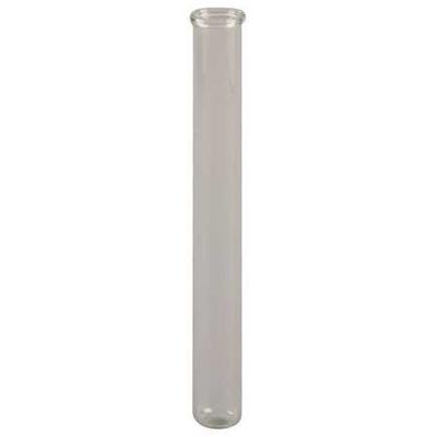 LAB SAFETY SUPPLY 5PTG4 Test Tube,Rim,Glass,25mm X 150mm,PK72