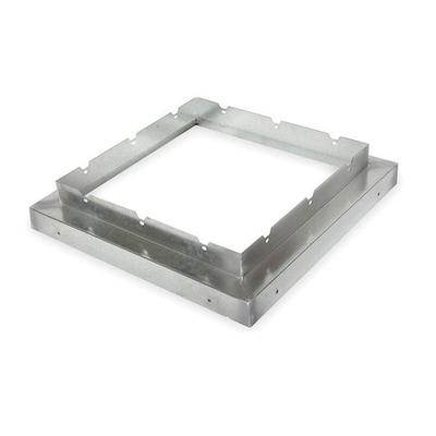 DAYTON 3AZL2 Roof Curb Adapter,Curb Side Sq O D 34 In