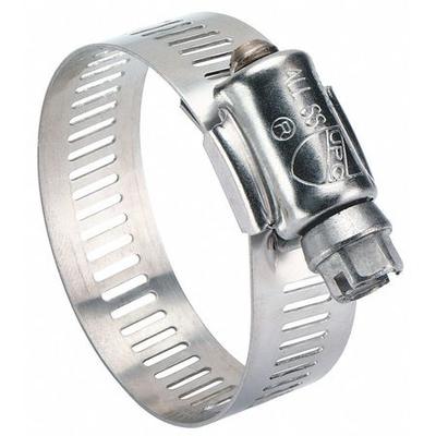 ZORO SELECT 6310 Hose Clamp,1/2 to 1-1/16 In,SAE 10,PK10