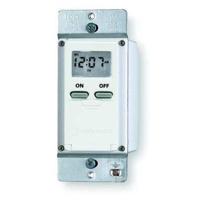 INTERMATIC EI500WC Digital Timer,7-Day,SPST,120 V,White