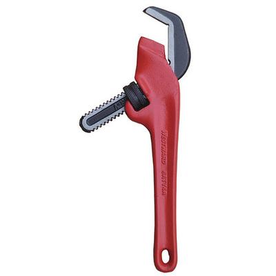 WESTWARD 6ATY4 9 1 2 in L 2 5 8 in Cap. Cast Iron Hex Pipe Wrench