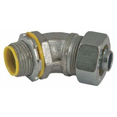 RACO 3568 Insulated Connector,2 In.,Malleable Iron