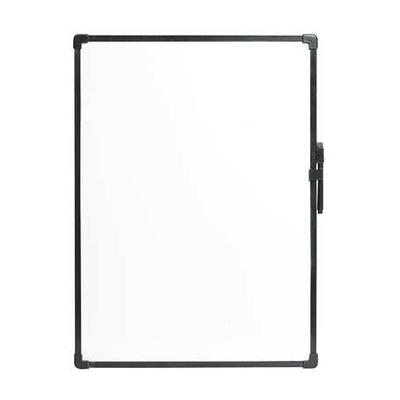 ZORO SELECT UVVM1622 16"x22" Magnetic Plastic Whiteboard