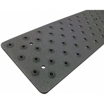 HANDI RAMP NST103730BK0 Stair Tread Cover,Black,30in W,Aluminum