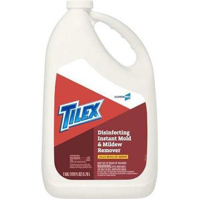 TILEX 35605 Liquid 1 gal. Instant Disinfectant/Mildew Remover Refill, Jug, 4 PK