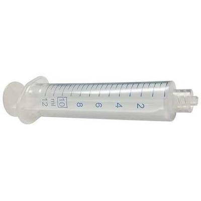 NORM-JECT 4100-X00V0 Plastic Syringe,Luer Lock,10 mL,PK100