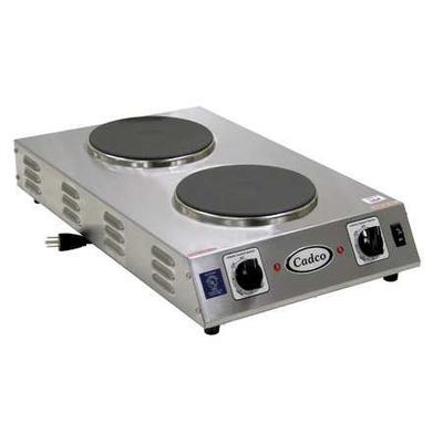 CADCO CDR-2CFB Hot Plate,Double,Cast Iron
