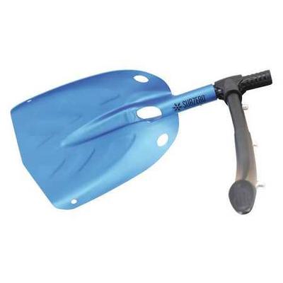 SUBZERO 17222 Snow Shovel, 22 in Plastic Offset T-Grip Handle, Aluminum Blade