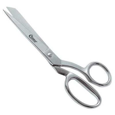 CLAUSS 10720 Shears,Bent,8 In. L,Hot Forged Steel