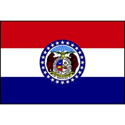 NYLGLO 142960 Missouri State Flag,3x5 Ft