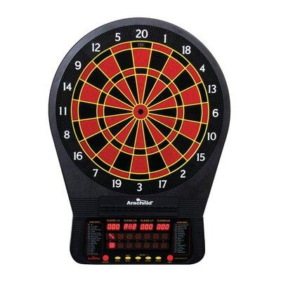 Arachnid Cricket Pro™ 670 Talking Electronic Dartboard Game, Nylon in Black/Red | 32.25 H x 23 W x 6.75 D in | Wayfair E670ARA