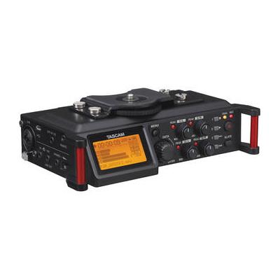 TASCAM DR-70D 6-Input / 4-Track Multi-Track Field Recorder with Onboard Omni Micro DR-70D
