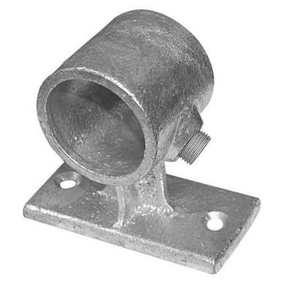 ZORO SELECT 30LX61 Structural Pipe Fitting, Rail Support, Cast Iron, 1 in Pipe