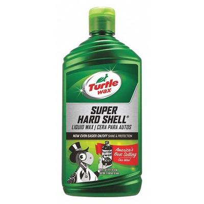 TURTLE WAX 50808 16 Oz. Super Hard Shell Liquid Wax Bottle, Green, Wax