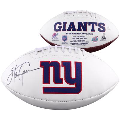 Harry Carson New York Giants Autographed Logo Football