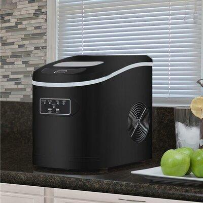 Whynter Compact Portable Ice Maker 27 lb Capacity, Size 12.9 H x 9.5 W x 14.1 D in | Wayfair IMC-270MB