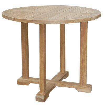 Anderson Teak Montage Teak Bistro Outdoor Table Wood in Brown/White | 29 H x 35 W x 35 D in | Wayfair TB-3535