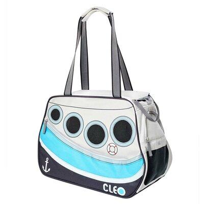 Teafco Cleo Pet Carrier Plastic in Blue, Size 13.0 H x 8.5 W x 19.0 D in | Wayfair CC9B0638M