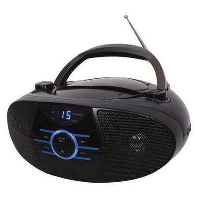 JENSEN AUDIO CD-560 AM FM Radio CD Boombox with Bluethoot, LED Display