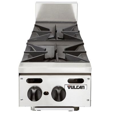 Vulcan VHP212 Natural Gas 12" 2 Burner Countertop Range - 60,000 BTU