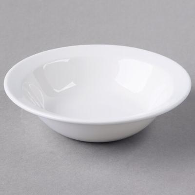 Libbey 905356835 Slenda 11 oz. Royal Rideau White Round Porcelain Grapefruit Bowl - 36/Case