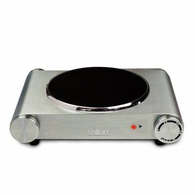 Salton Electric Hot plate Stainless Steel in Gray | 3.25 H x 11.75 W x 7.75 D in | Wayfair HP1502