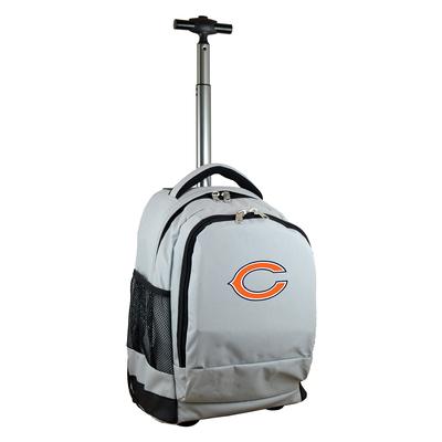 MOJO Gray Chicago Bears 19'' Premium Wheeled Backpack