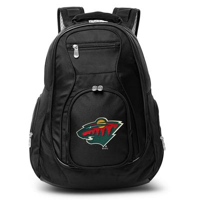 MOJO Black Minnesota Wild 19'' Laptop Travel Backpack