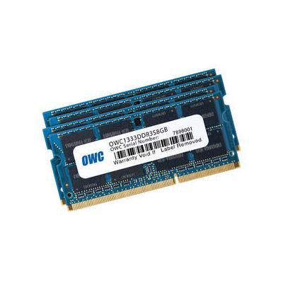 OWC 32GB DDR3 1333 MHz SO-DIMM Memory Kit (4 x 8GB, Mac) OWC1333DDR3S32S