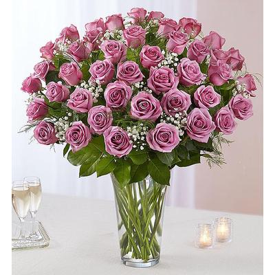 1-800-Flowers Flower Delivery Ultimate Elegance Long Stem Roses 48 Stems Of Lavender