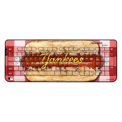 New York Yankees Hot Dog Wireless USB Keyboard