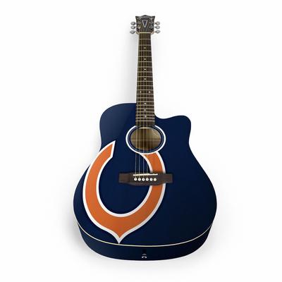 Woodrow Chicago Bears Acoustic Guitar