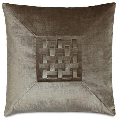 Eastern Accents Ezra Mitered Square Pillow Cover & Insert Polyester/Polyfill blend | 20 H x 20 W x 6 D in | Wayfair EZR-02