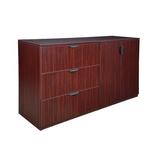 Latitude Run® Legacy Stand Up Side to Side Storage Cabinet/Lateral File Wood in Brown/Red | Wayfair 1F1FBEE0649D46EE92D1AEB4E1E05C1B