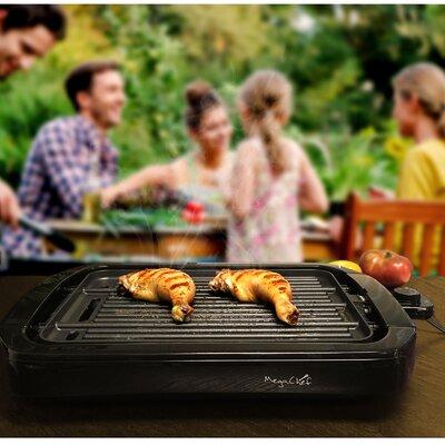 Mega Chef Dual Surface Reversible Indoor Grill & Griddle | 4 H x 19.5 D in | Wayfair 950101714M