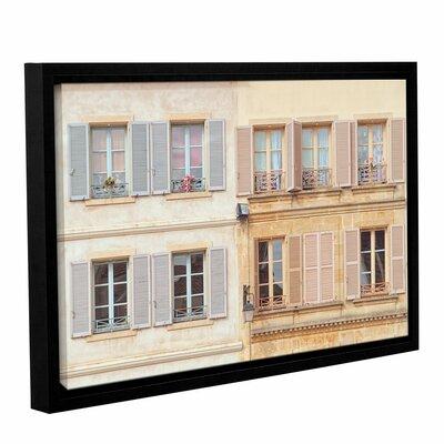 Ophelia & Co. Facade Francais III Framed Photographic Print on Wrapped Canvas Canvas | 16 H x 24 W x 2 D in | Wayfair WNPR2836 39389508