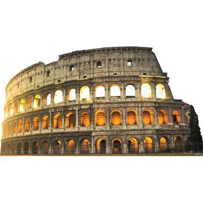 Advanced Graphics Italy Colosseum Cardboard Standup | 47 H x 87 W x 6 D in | Wayfair 1857