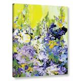 Alcott Hill® Sudeley Garden Painting Print on Wrapped Canvas in White | 48 H x 36 W x 2 D in | Wayfair ALCT6808 31560342