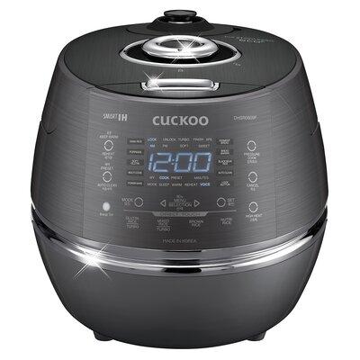 Cuckoo Electronics 6-Cup Induction Heating Pressure Rice Cooker, Size 10.1 H x 10.5 W x 14.9 D in | Wayfair CRP-DHSR0609FD