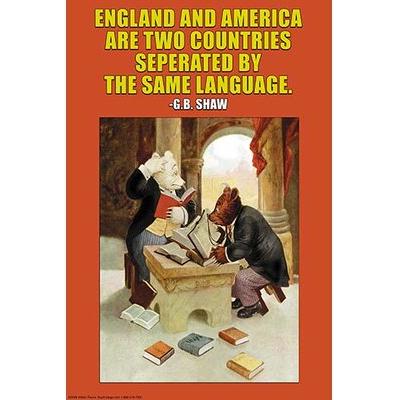 Buyenlarge 'England & America…' by Wilbur Pierce Vintage Advertisement in Brown | 30 H x 20 W x 1.5 D in | Wayfair 0-587-21254-3C2030