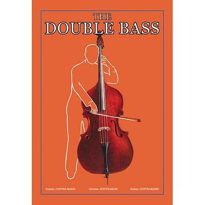 Buyenlarge 'The Double Bass' Framed Graphic Art in Orange/Red | 36 H x 24 W x 1.5 D in | Wayfair 0-587-15263-xC2436